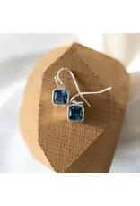 Glee Jewelry Sky Blue Radiance Earrings by Glee Jewelry