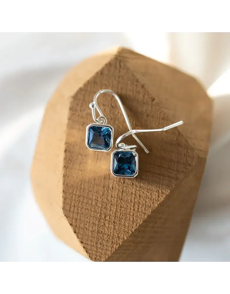 Glee Jewelry Sky Blue Radiance Earrings by Glee Jewelry