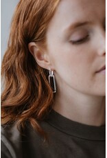 Glee Jewelry Twofold Short Link Earrings by Glee Jewelry