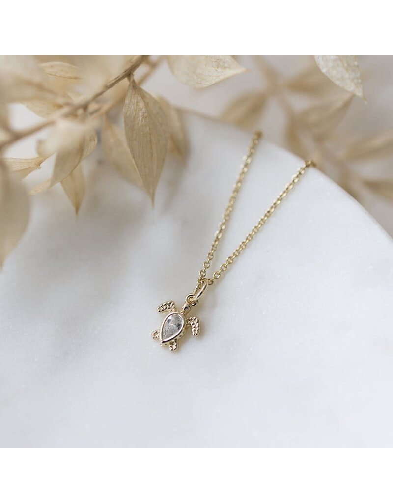 Glee Jewelry Turtle Treasure Necklace by Glee Jewelry Canada