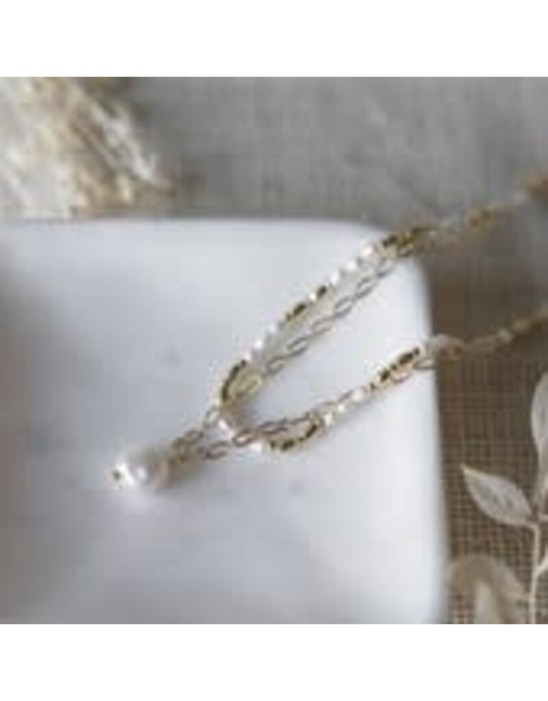 Glee Jewelry Adeline Pearl Necklace by Glee Jewelry Canada