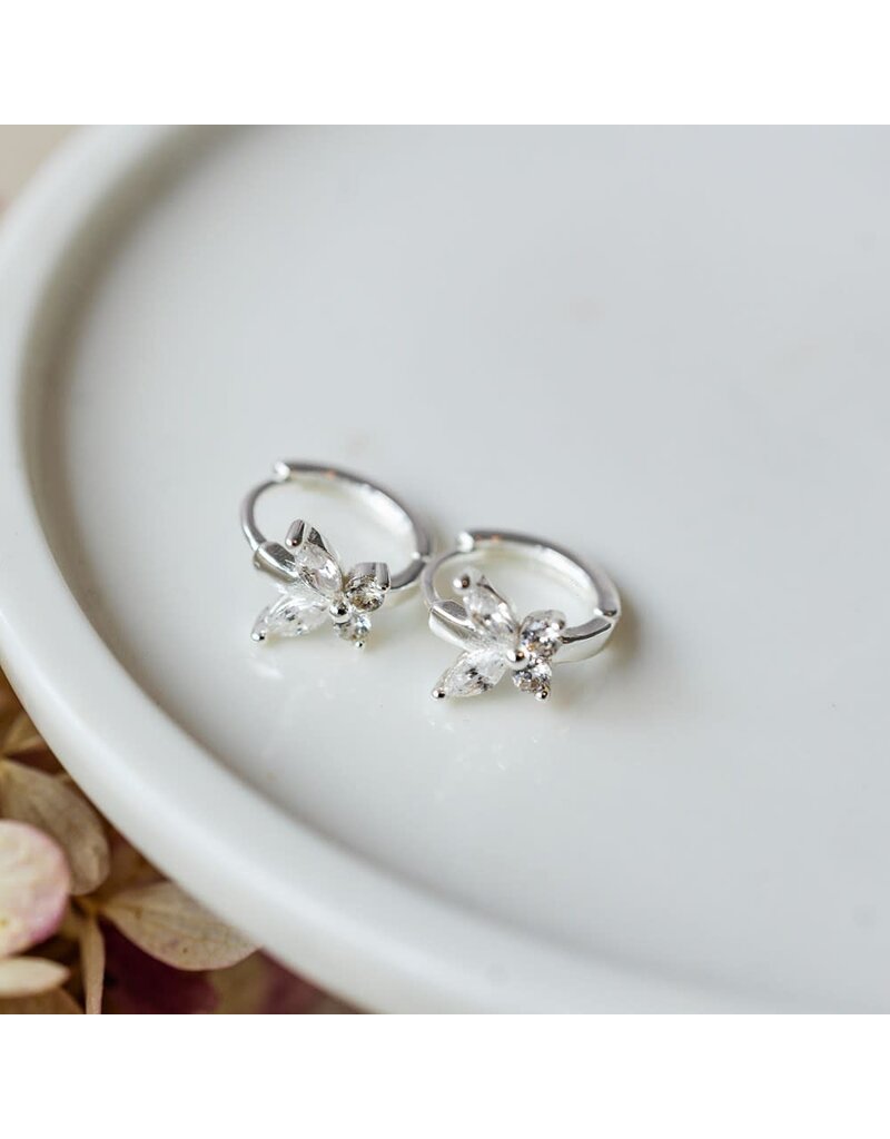 Glee Jewelry Papillon Hoop Earrings by Glee Jewelry Canada