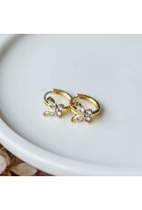Glee Jewelry Papillon Hoop Earrings by Glee Jewelry Canada