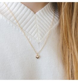 Glee Jewelry Coastal Kiss Heart Necklace by Glee Jewelry Canada