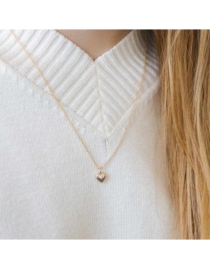 Glee Jewelry Coastal Kiss Heart Necklace by Glee Jewelry Canada