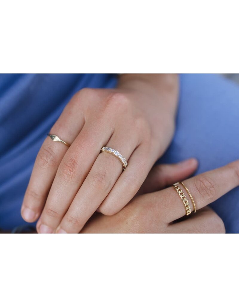 Glee Jewelry Liora Ring in gold by Glee