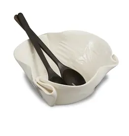 Hilborn Pottery Medium Serving Bowl by Hilborn Pottery | Creamy White