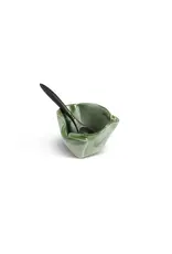 Hilborn Pottery Tiny Pot by Hilborn Pottery | Green