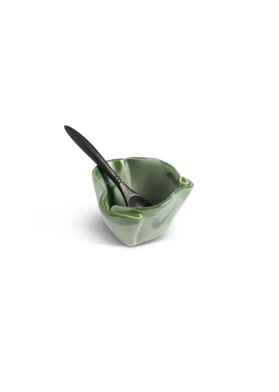 Hilborn Pottery Tiny Pot by Hilborn Pottery | Green