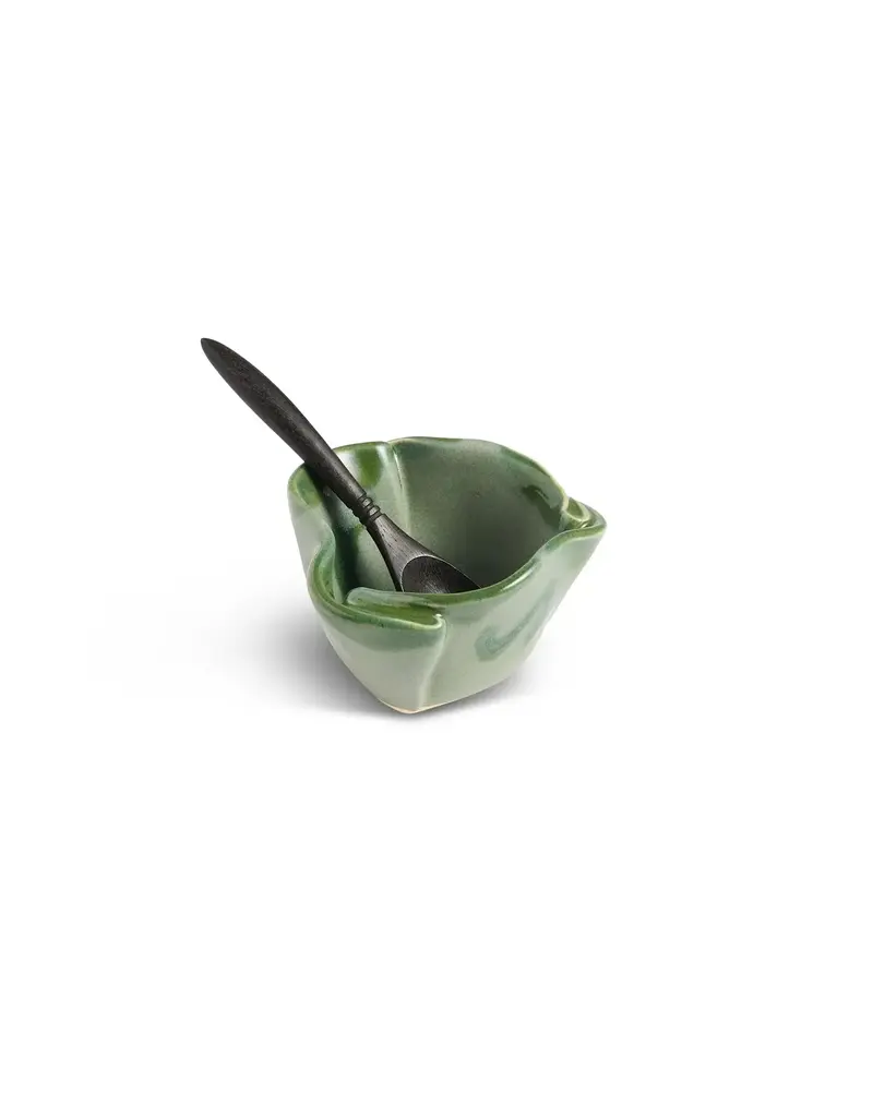 Hilborn Pottery Tiny Pot by Hilborn Pottery | Green