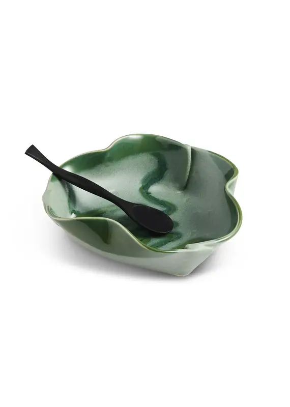 Hilborn Pottery Brie Baker by Hilborn Pottery | Green