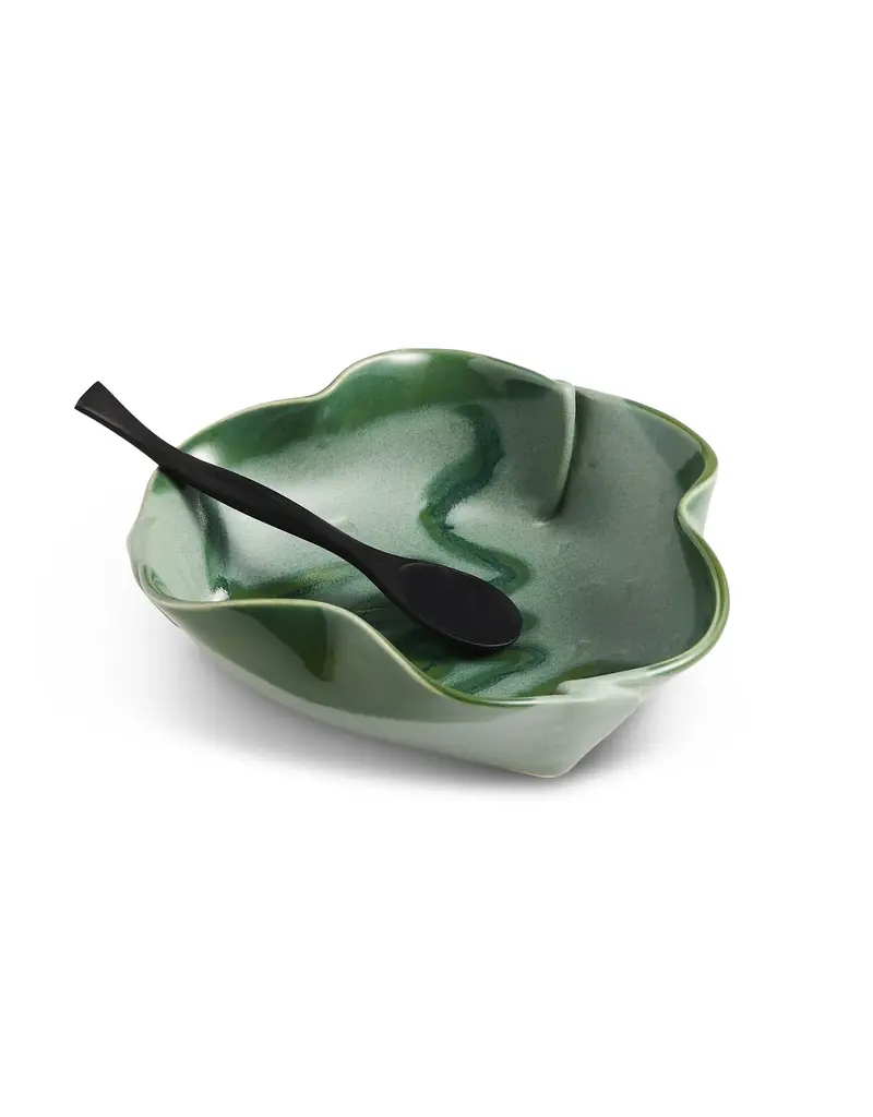 Hilborn Pottery Brie Baker by Hilborn Pottery | Green