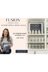 Jennylyn Pringle the Founder of Fusion Mineral Paint. Book Launch and Paint Demo