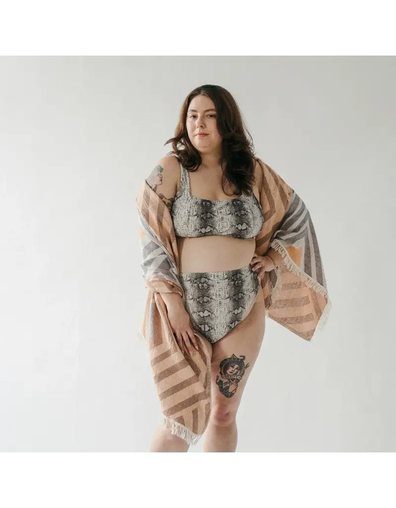 Pokoloko Combination Diamond Turkish Cotton Towel by Pokoloko