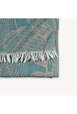 Pokoloko Leaf Appliqué Cotton Turkish Towel by Pokoloko