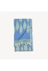 Pokoloko Traveling Fish Turkish Towel by Pokoloko