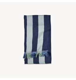 Pokoloko Lime Juice Striped Turkish Cotton Towel by Pokoloko