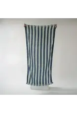 Pokoloko Lime Juice Striped Turkish Cotton Towel by Pokoloko