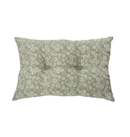 Brunelli Maggie Green Floral Pillow by Brunelli