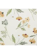 Brunelli Margaret Cream Floral Tablecloth by Brunelli
