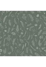 Brunelli Megan Floral Green Tablecloth by Brunelli