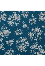 Brunelli Brimbelle Floral Blue Tablecloth by Brunelli