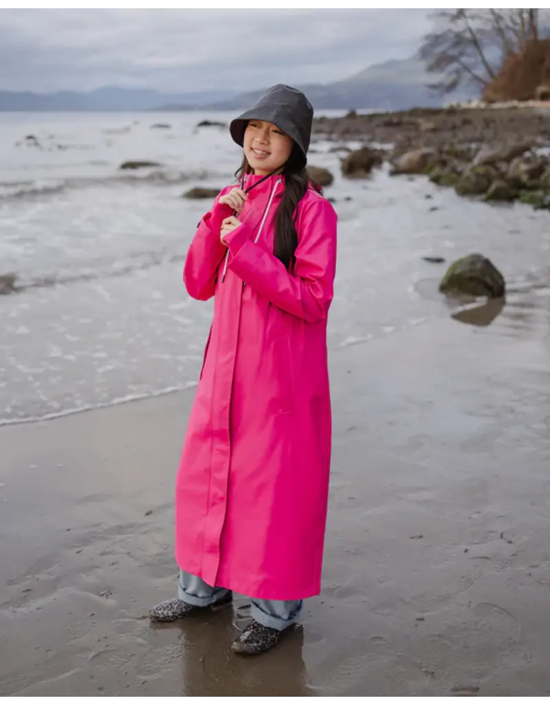 Mernini The Mernini Raincoat Fuchsia Pink | Classic 48" Length