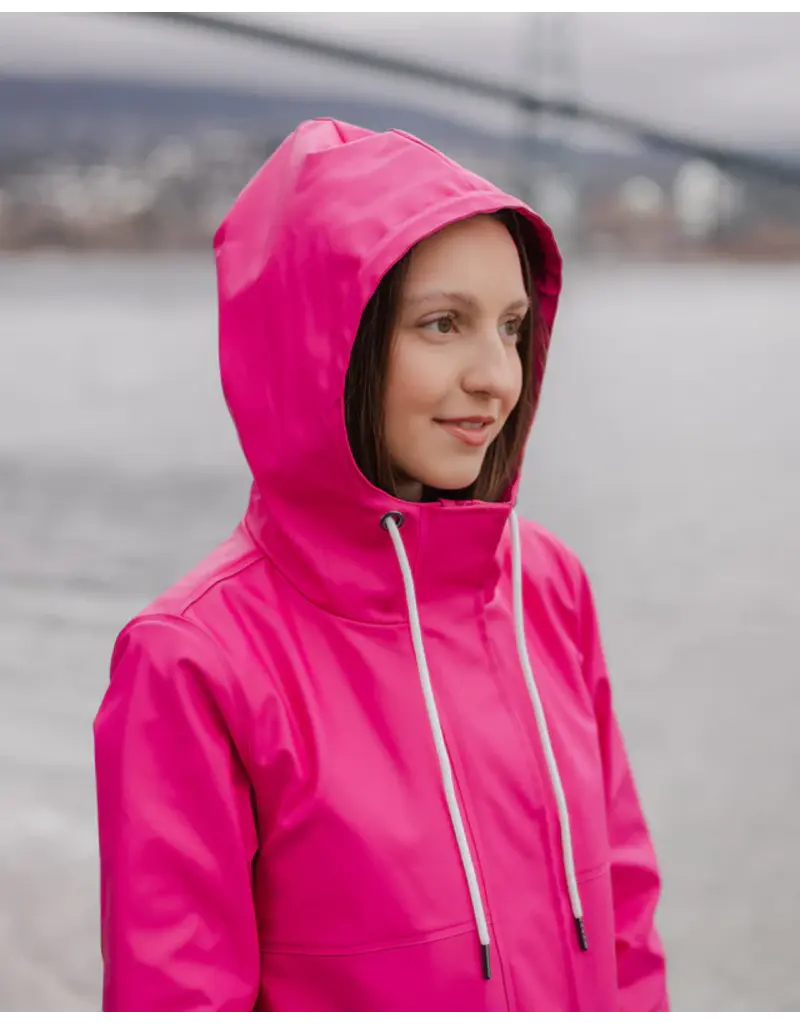 Mernini The Mernini Raincoat Fuchsia Pink | Classic 48" Length