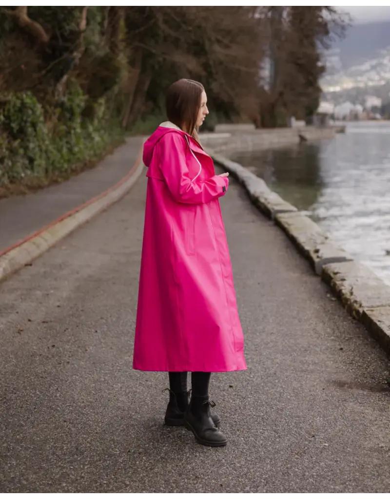 Mernini The Mernini Raincoat Fuchsia Pink | Classic 48" Length
