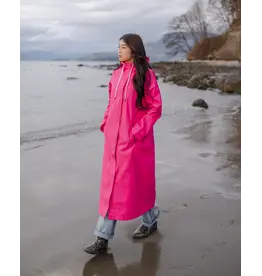 Mernini The Mernini Raincoat Fuchsia Pink | Classic 48" Length