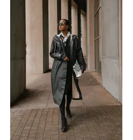 Mernini The Mernini Raincoat Black Beauty | Classic 48" Length