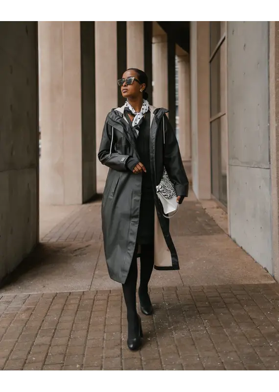 Mernini The Mernini Raincoat Black Beauty | Classic 48" Length