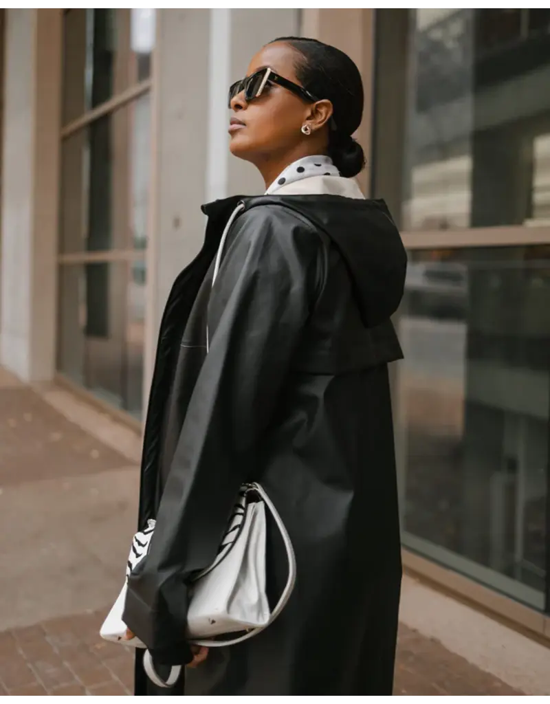 Mernini The Mernini Raincoat Black Beauty | Classic 48" Length