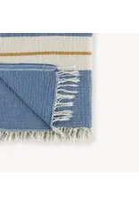 Pokoloko Pokoloko Crinkle Towel – 100% Turkish Cotton in Blue