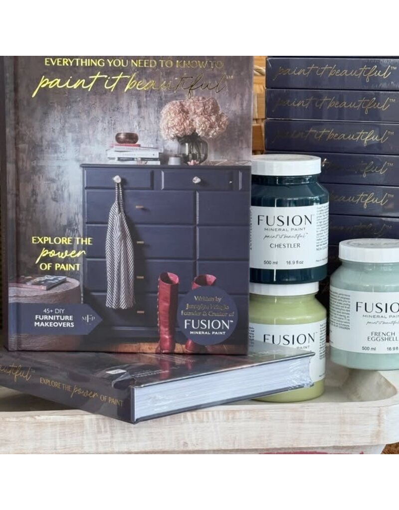 Jennylyn Pringle the Founder of Fusion Mineral Paint. Book Launch and Paint Demo