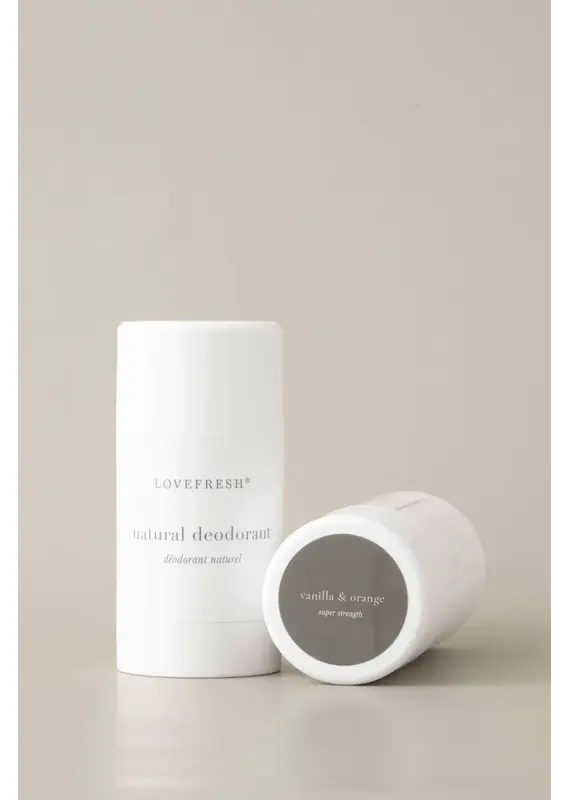 Love Fresh Lovefresh Vanilla & Orange Super Strength Natural Deodorant