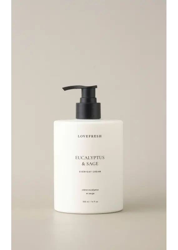 Love Fresh Lovefresh Eucalyptus & Sage Everyday Cream – 500ml