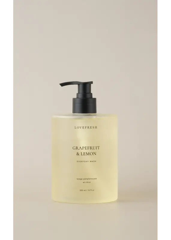 Love Fresh Lovefresh Grapefruit & Lemon Everyday Wash – 500ml
