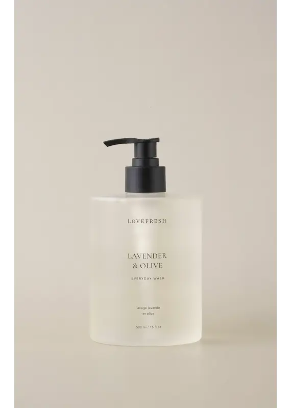 Love Fresh Lovefresh Lavender & Olive Everyday Wash – 500ml