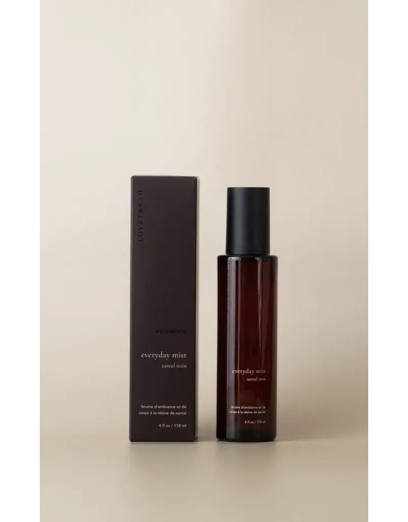 Love Fresh Lovefresh Santal Resin Everyday Mist – 4 fl oz / 118ml