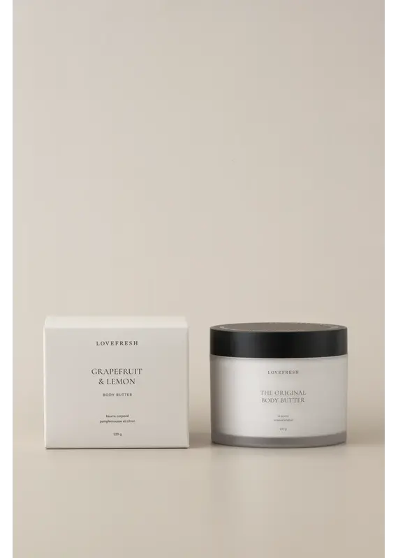 Love Fresh Lovefresh Grapefruit & Lemon Body Butter – 220g