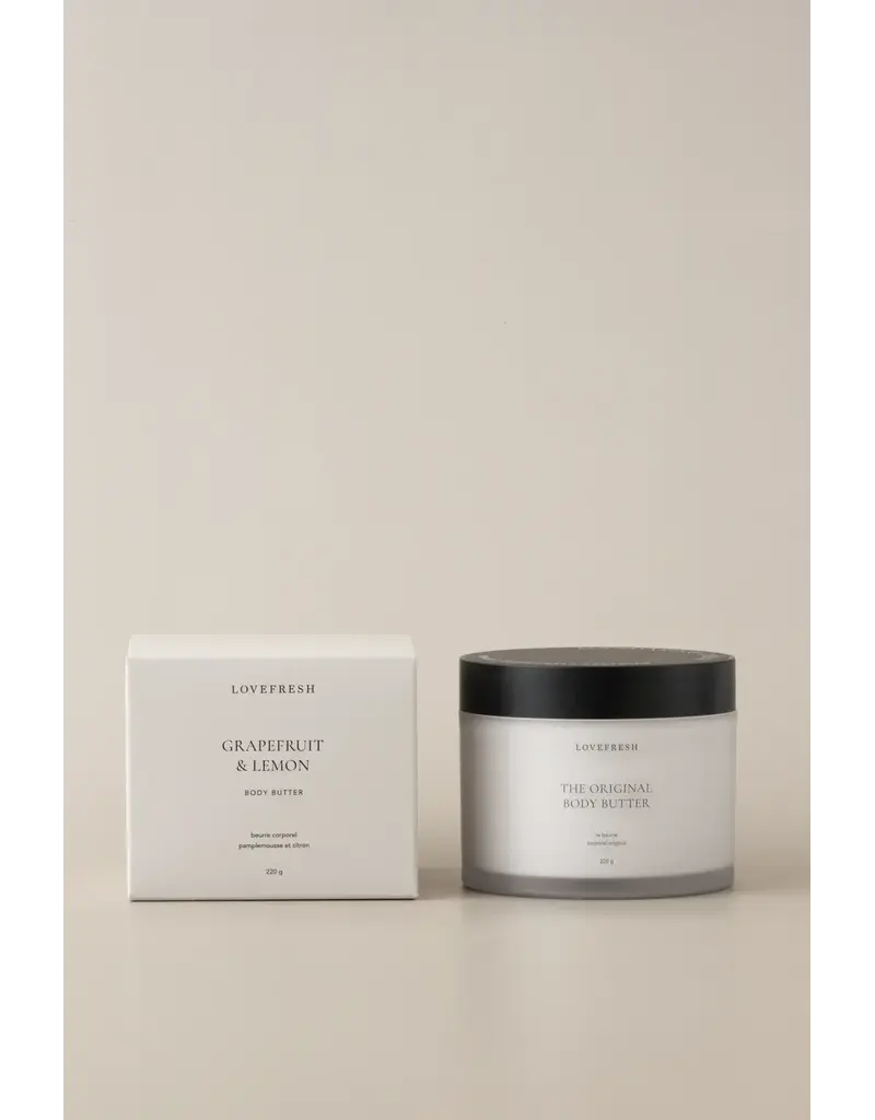 Love Fresh Lovefresh Grapefruit & Lemon Body Butter – 220g