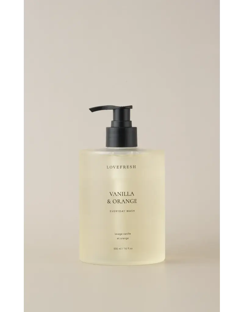 Love Fresh Lovefresh Vanilla & Orange Everyday Wash – 500ml