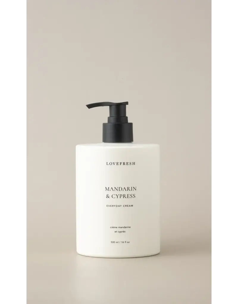 Love Fresh Lovefresh Mandarin & Cypress Everyday Cream – 500ml