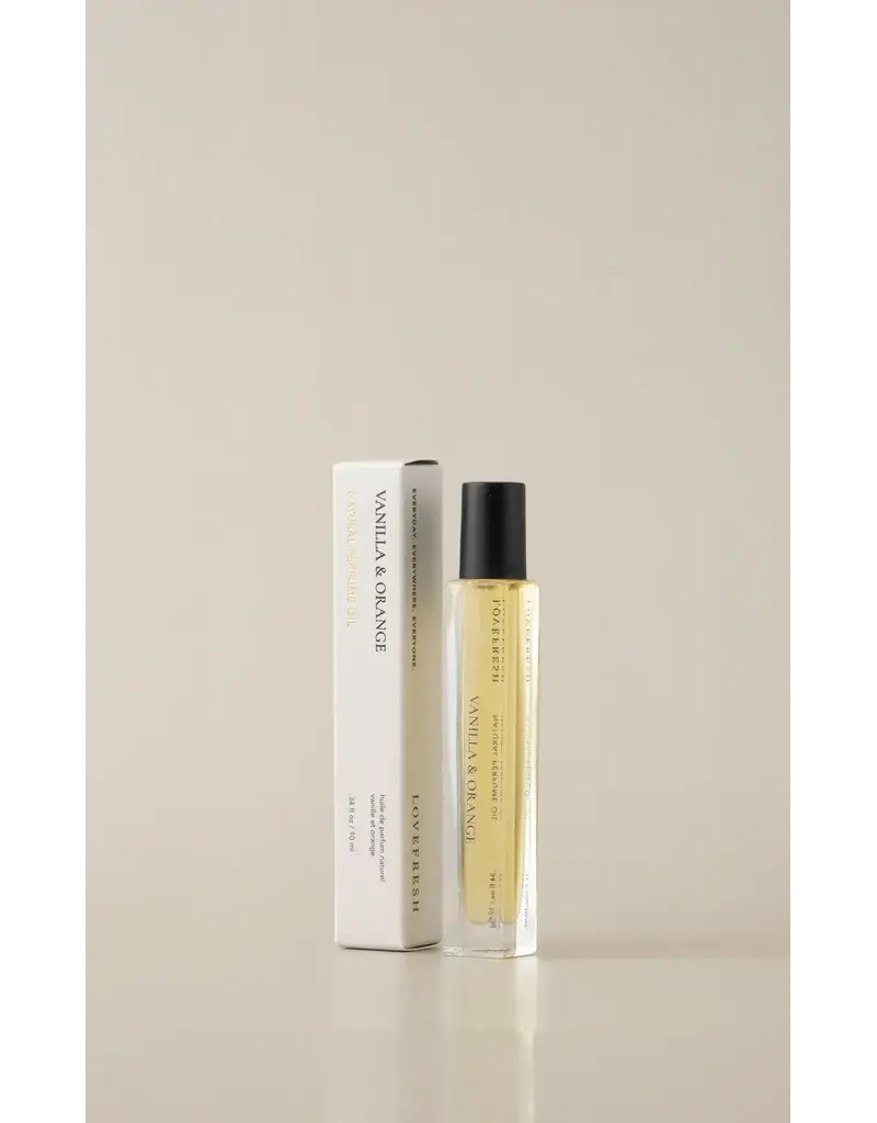 Love Fresh Lovefresh Vanilla & Orange All Natural Perfume Oil – 10ml