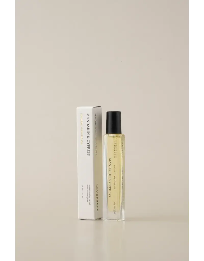 Love Fresh Lovefresh Mandarin & Cypress All Natural Perfume Oil – 10ml