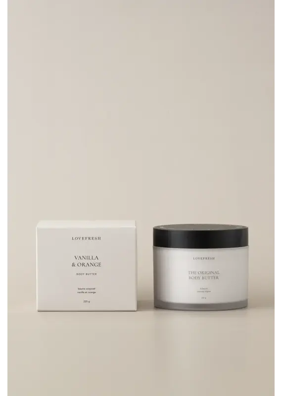 Love Fresh Lovefresh Vanilla & Orange Body Butter – 220g