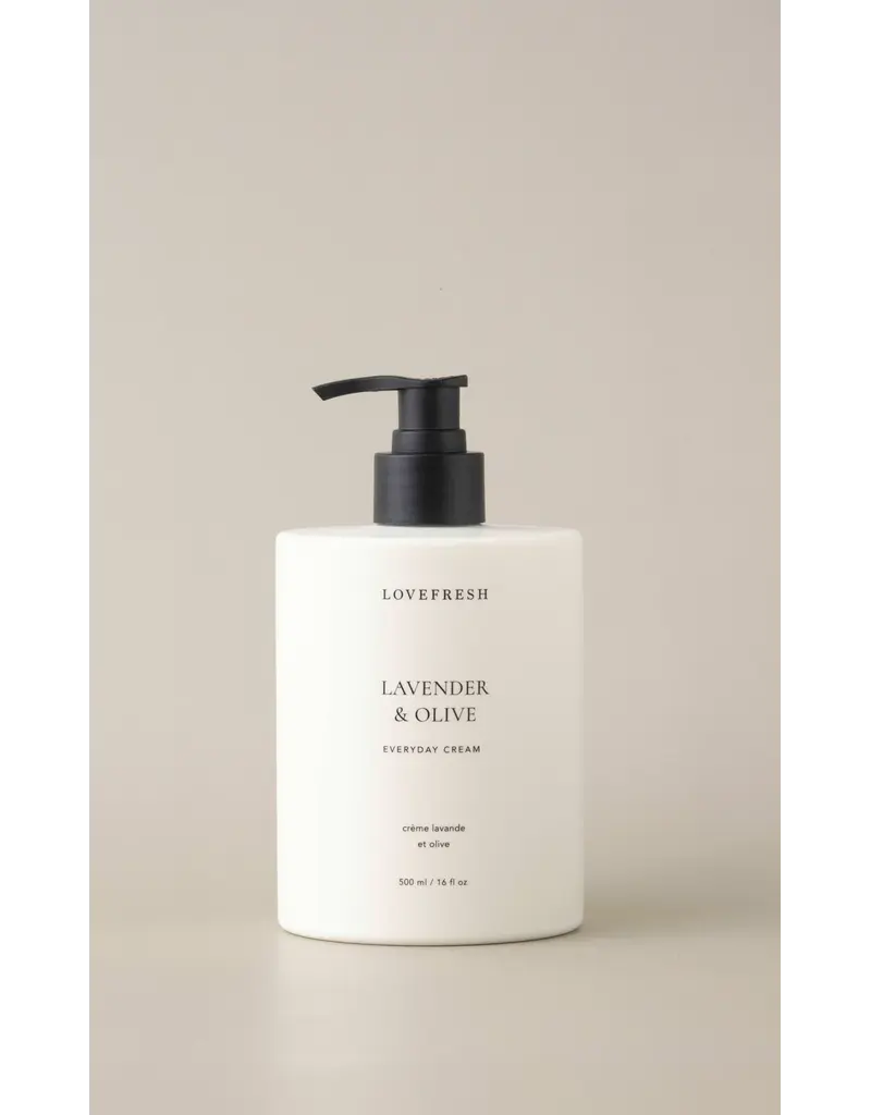 Love Fresh Lovefresh Lavender & Olive Everyday Cream – 500ml