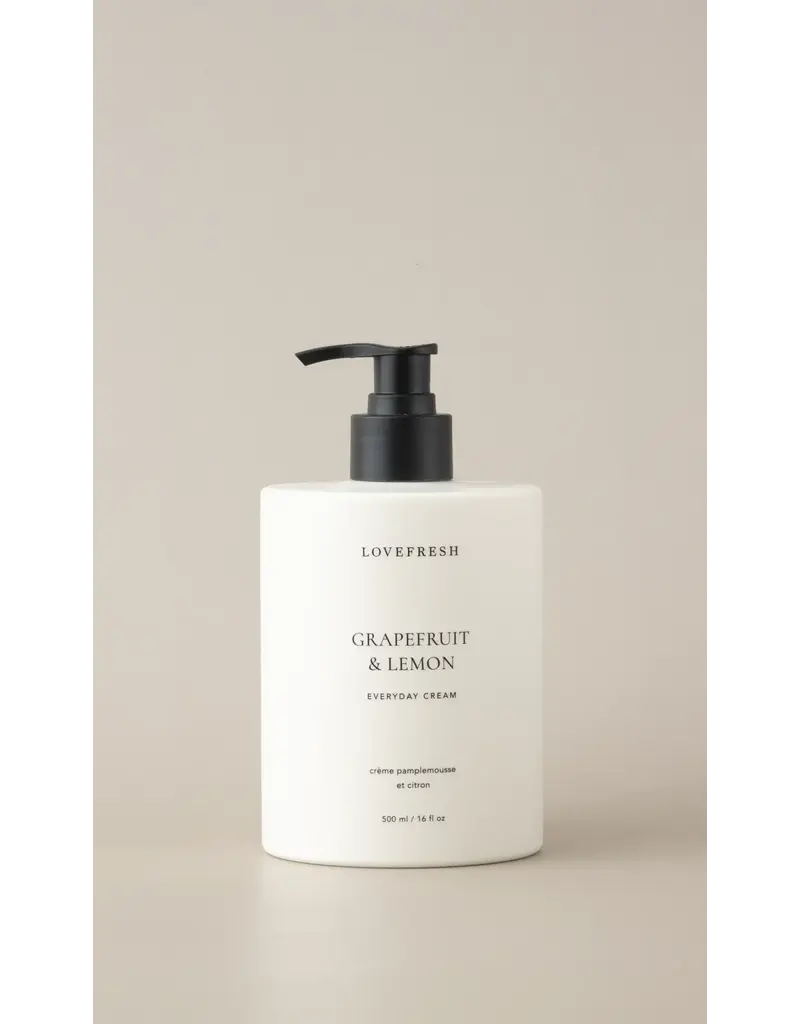 Love Fresh Lovefresh Grapefruit & Lemon Everyday Cream – 500ml