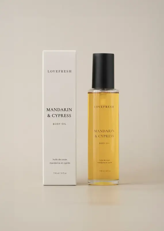Love Fresh Lovefresh Mandarin & Cypress Body Oil – 118ml